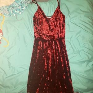 Charlotte Russe Dress, Size S, Burgundy/Red